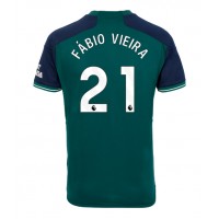 Camisa de Futebol Arsenal Fabio Vieira #21 Equipamento Alternativo 2023-24 Manga Curta